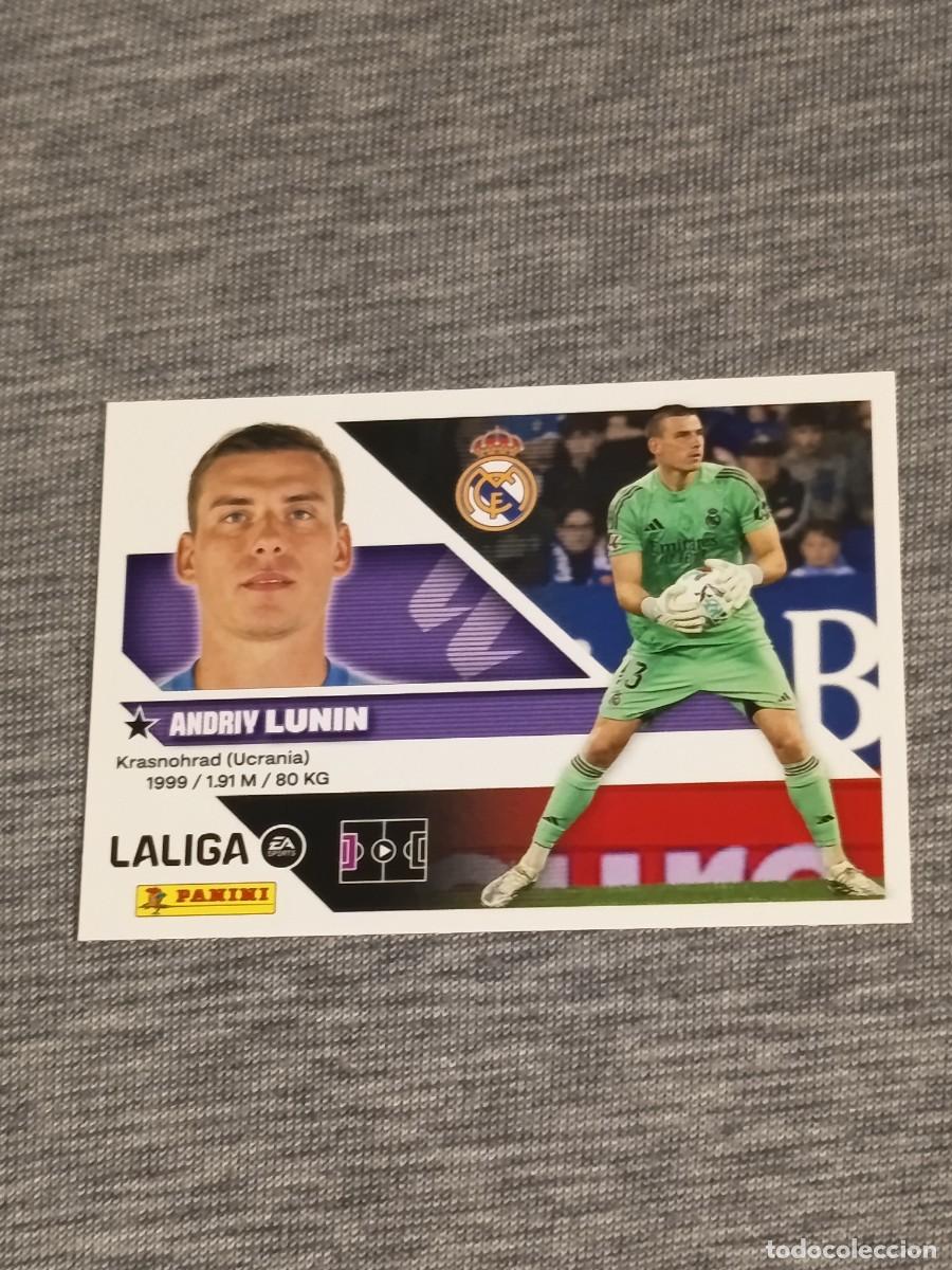 Cromos de Futebol: Liga este 26 27 Panini LUNIN N&deg;4 REAL MADRID nuevo