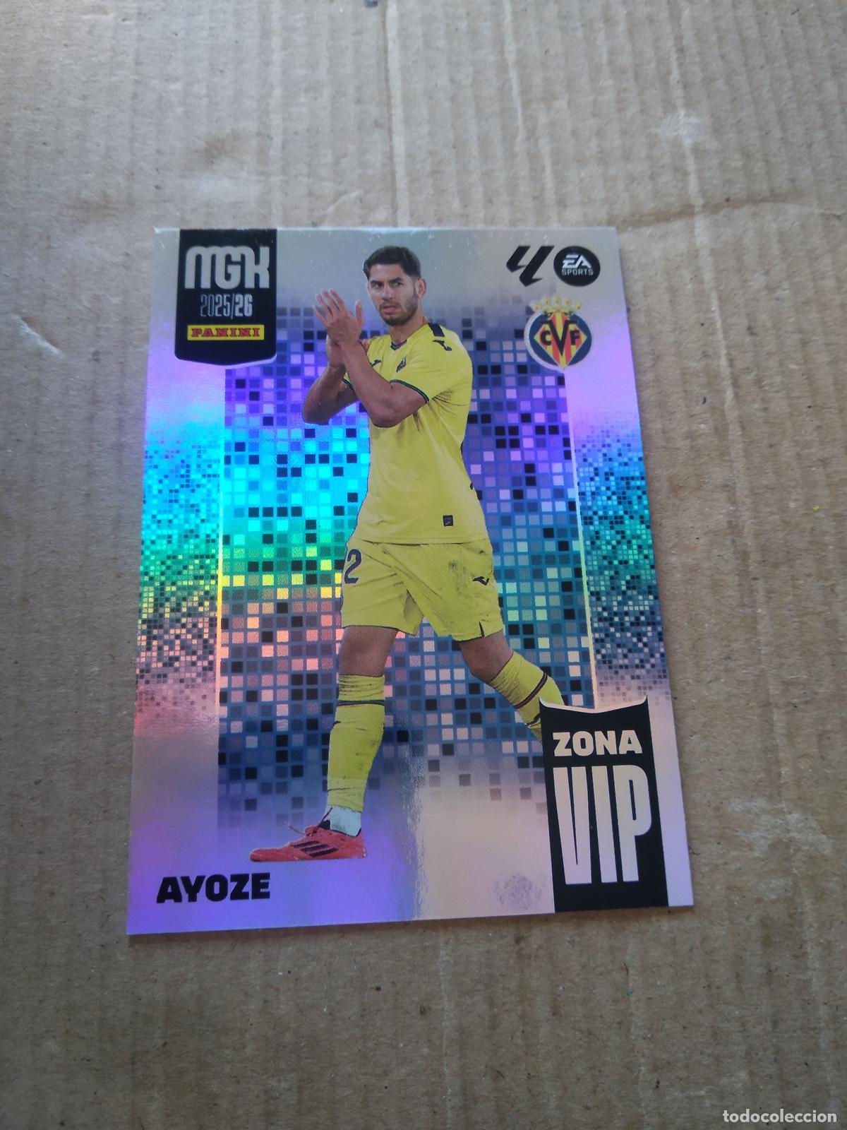 Cromos de Futebol: 388 AYOZE VILLARREAL CROMO FUTBOL PANINI LIGA MGKS 25-26 MEGACRACKS 2025-2026