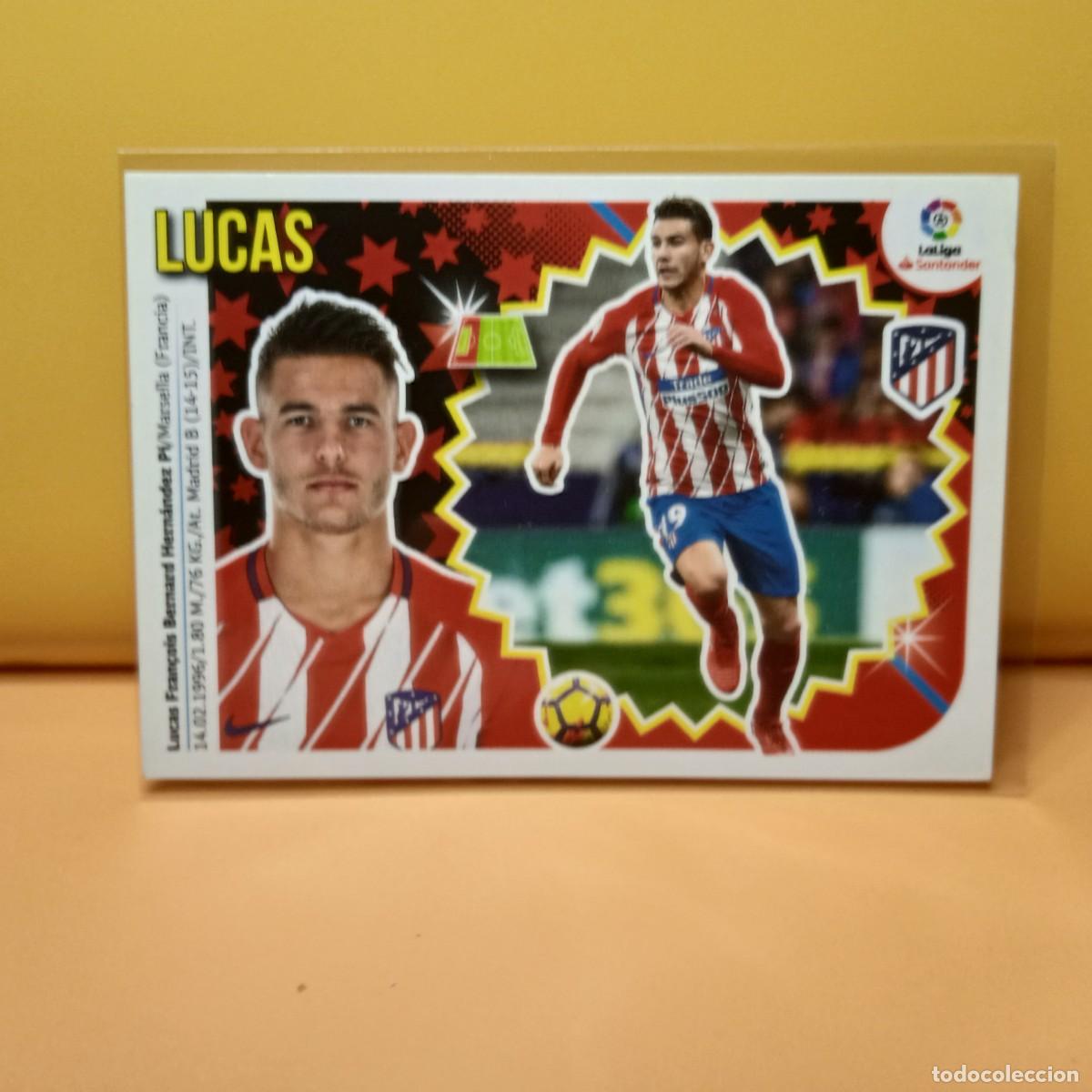 Cromos de f&uacute;tbol: EDICIONES ESTE 2018 2019 18 19 ATL&Eacute;TICO DE MADRID LUCAS 7