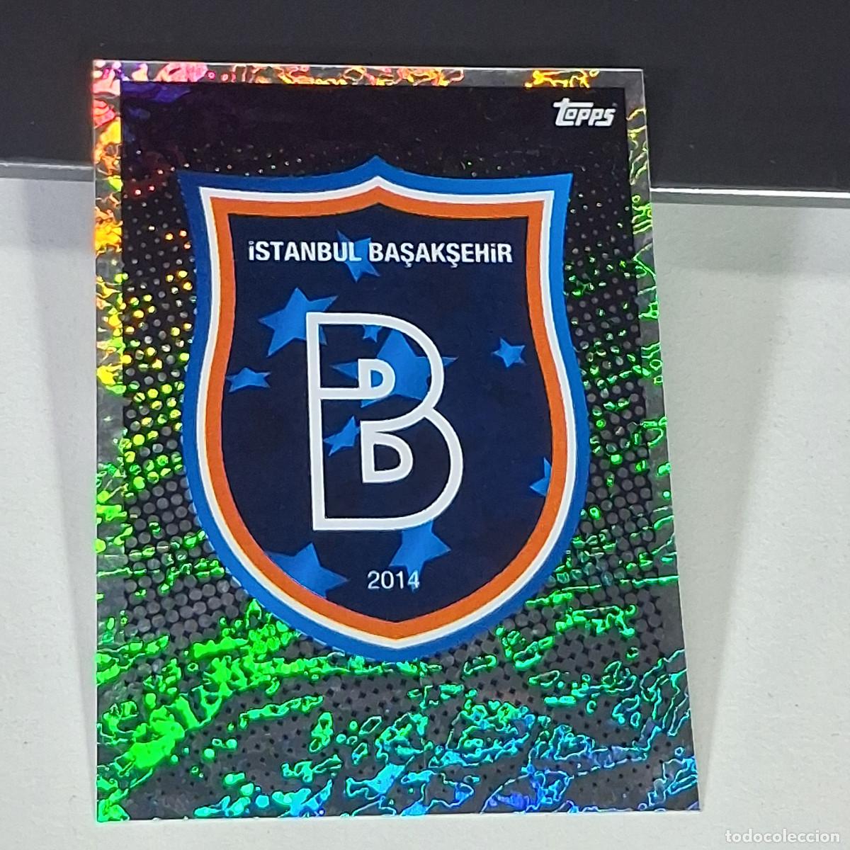 Cromos de f&uacute;tbol: A41 IST01 IST1 ESCUDO ISTAMBUL BASAKSEHIR UEFA CHAMPIONS LEAGUE STICKER 2020 2021 20 21 CROMO TOPPS