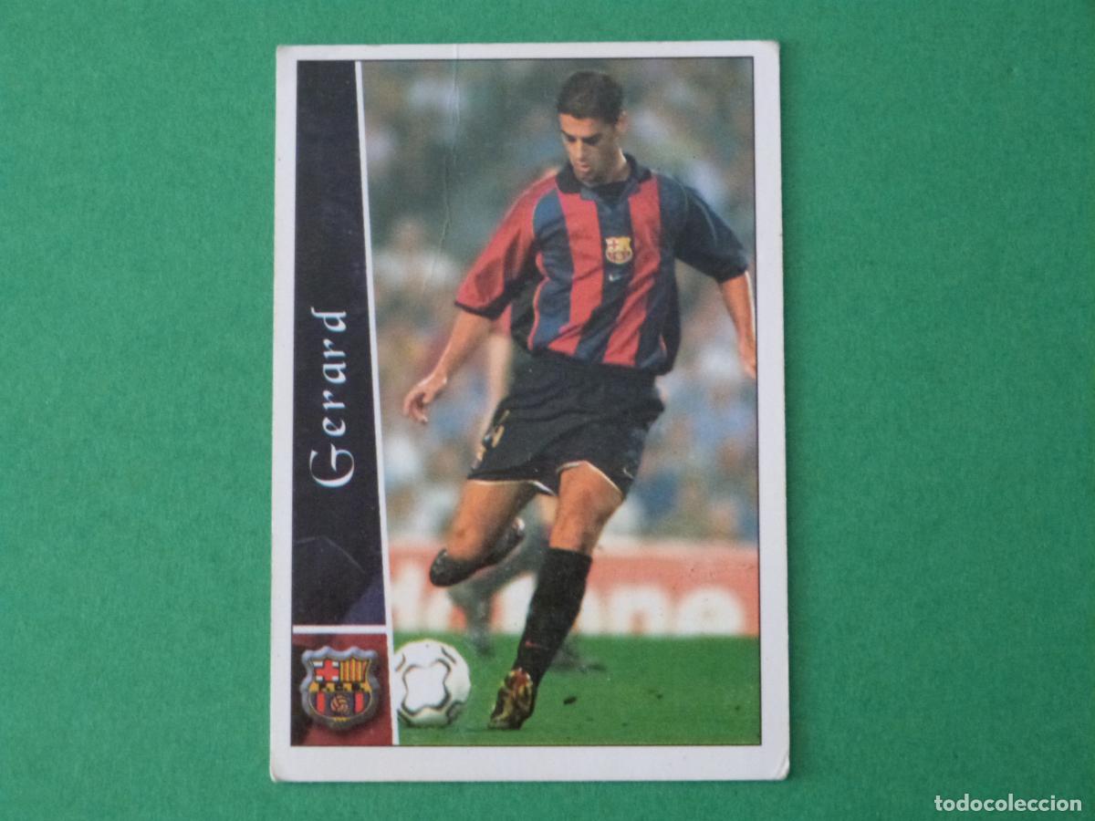 Cromos de f&uacute;tbol: TRADING CARD FUTBOL GERARD F.C. BARCELONA N&ordm; 98 FICHAS LIGA MUNDICROMO 2002-2003/02-03