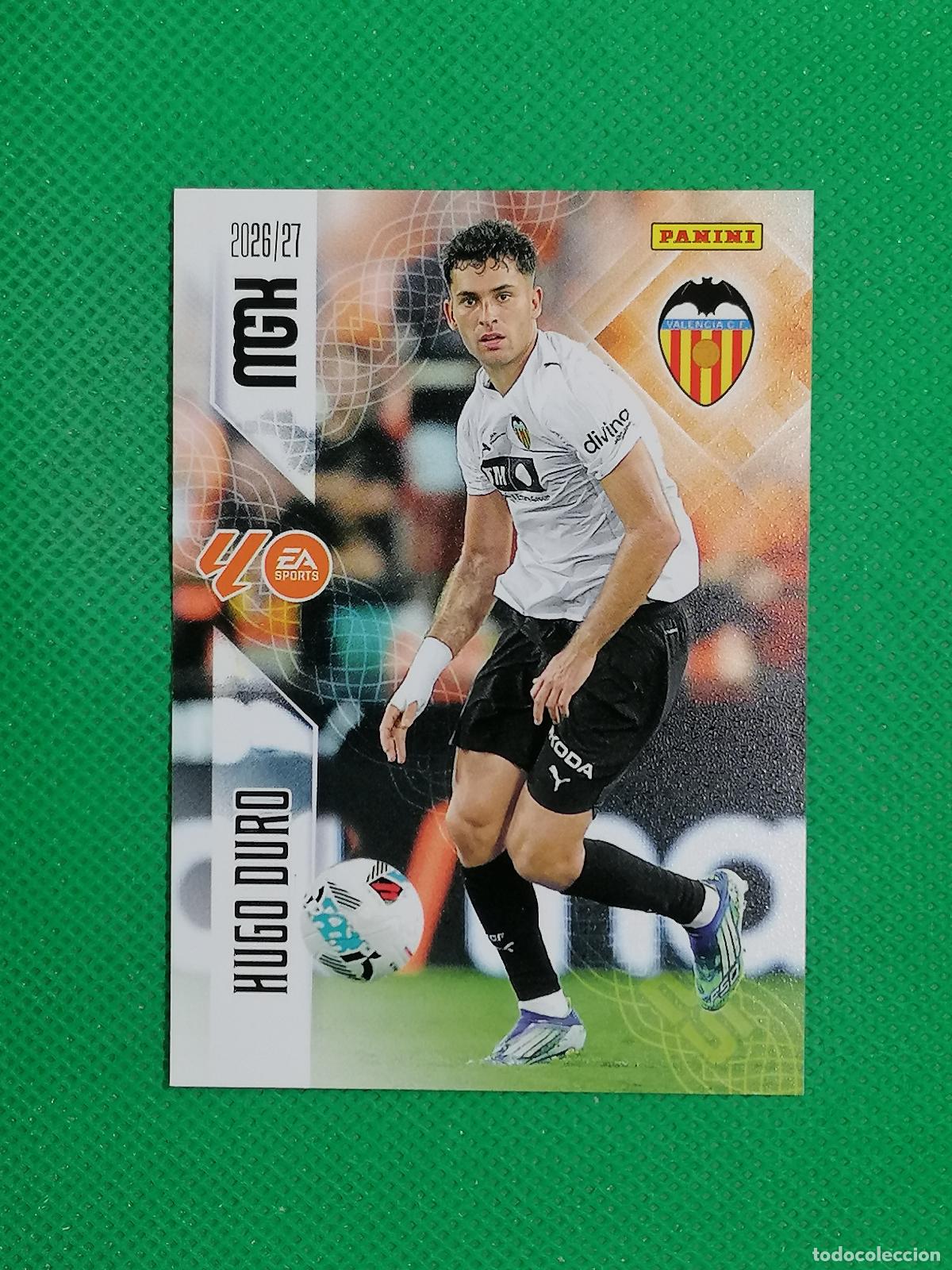Cromos de f&uacute;tbol: 358 HUGO DURO VALENCIA ⚽ MEGACRACKS LIGA 2026 2027 26 27 ⚽