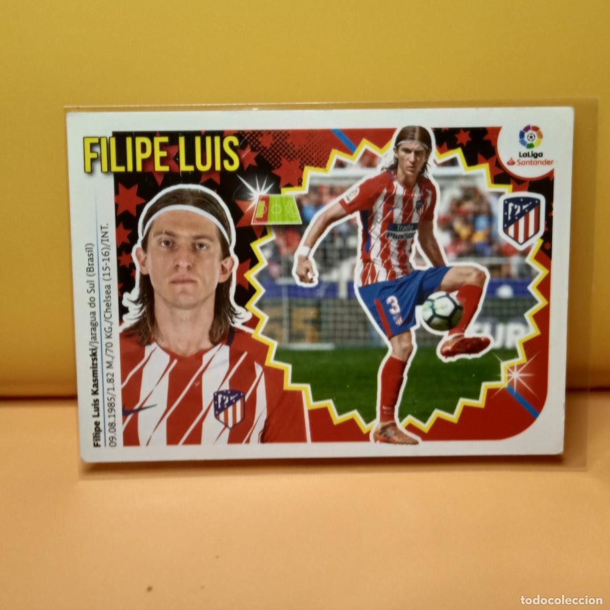 Cromos de f&uacute;tbol: EDICIONES ESTE 2018 2019 18 19 ATL&Eacute;TICO DE MADRID FILIPE LUIS 8