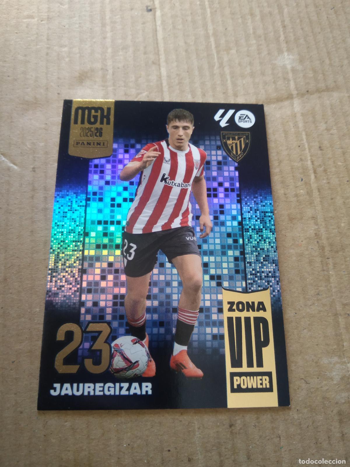 Cromos de Futebol: P397 JAUREGIZAR ATHLETIC CLUB BILBAO CROMO FUTBOL PANINI LIGA MGKS 25-26 MEGACRACKS 2025-2026