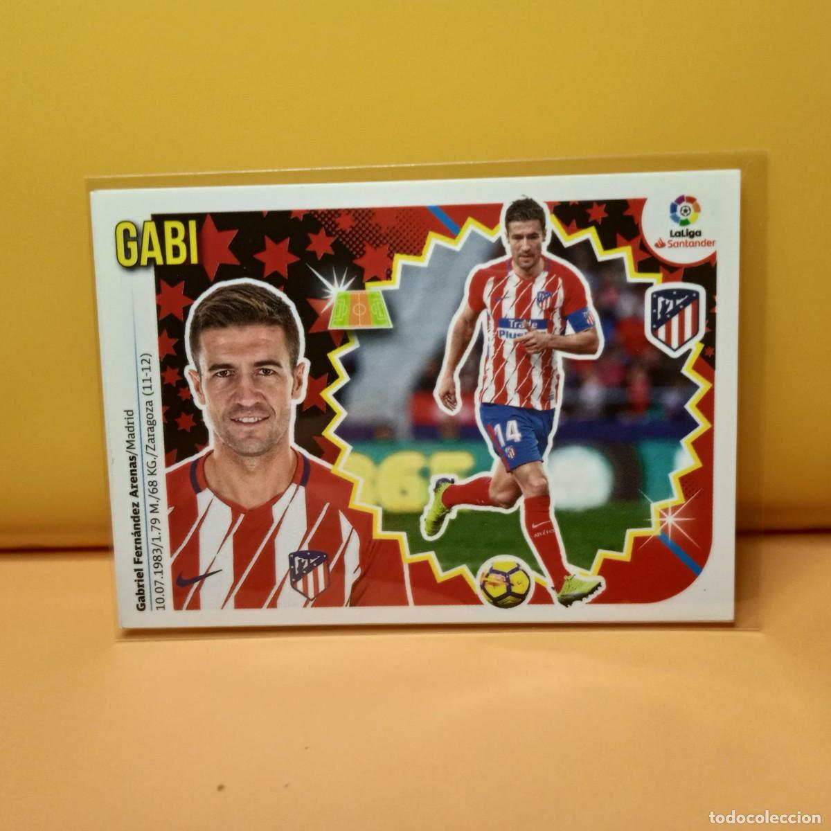 Cromos de f&uacute;tbol: EDICIONES ESTE 2018 2019 18 19 ATL&Eacute;TICO DE MADRID GABI 9