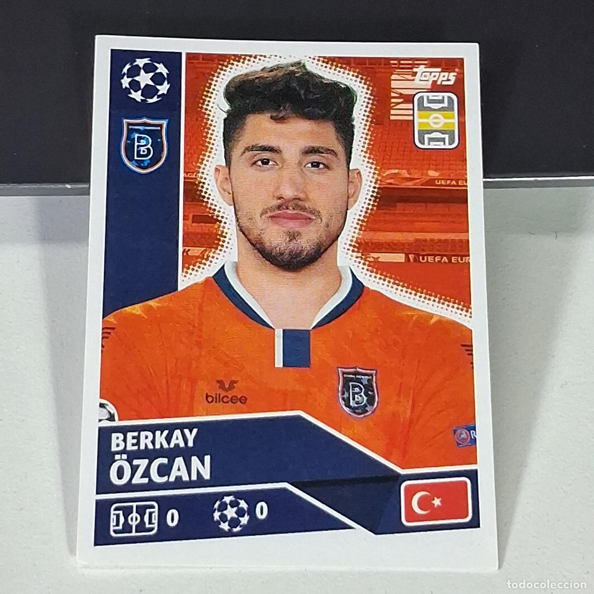 Cromos de f&uacute;tbol: A41 IST15 15 BERKAY OZCAN ISTAMBUL BASAKSE UEFA CHAMPIONS LEAGUE STICKER 2020 2021 20 21 CROMO TOPPS