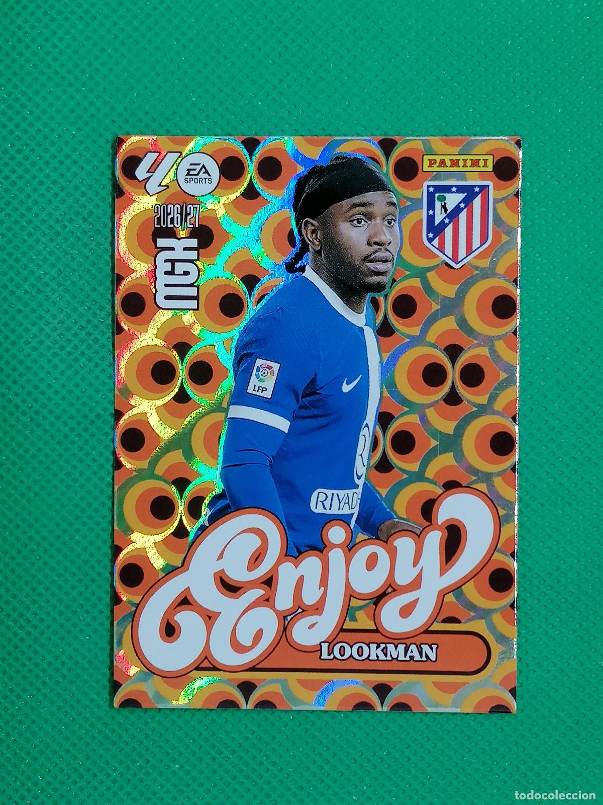 Cromos de f&uacute;tbol: 385 LOOKMAN ATLETICO DE MADRID ENJOY ⚽ MEGACRACKS LIGA 2026 2027 26 27 ⚽