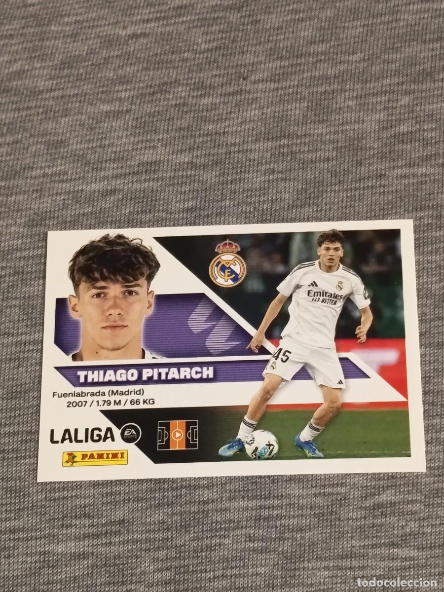 Cromos de f&uacute;tbol: Liga este 26 27 Panini THIAGO PITARCH N&deg;15B REAL MADRID nuevo