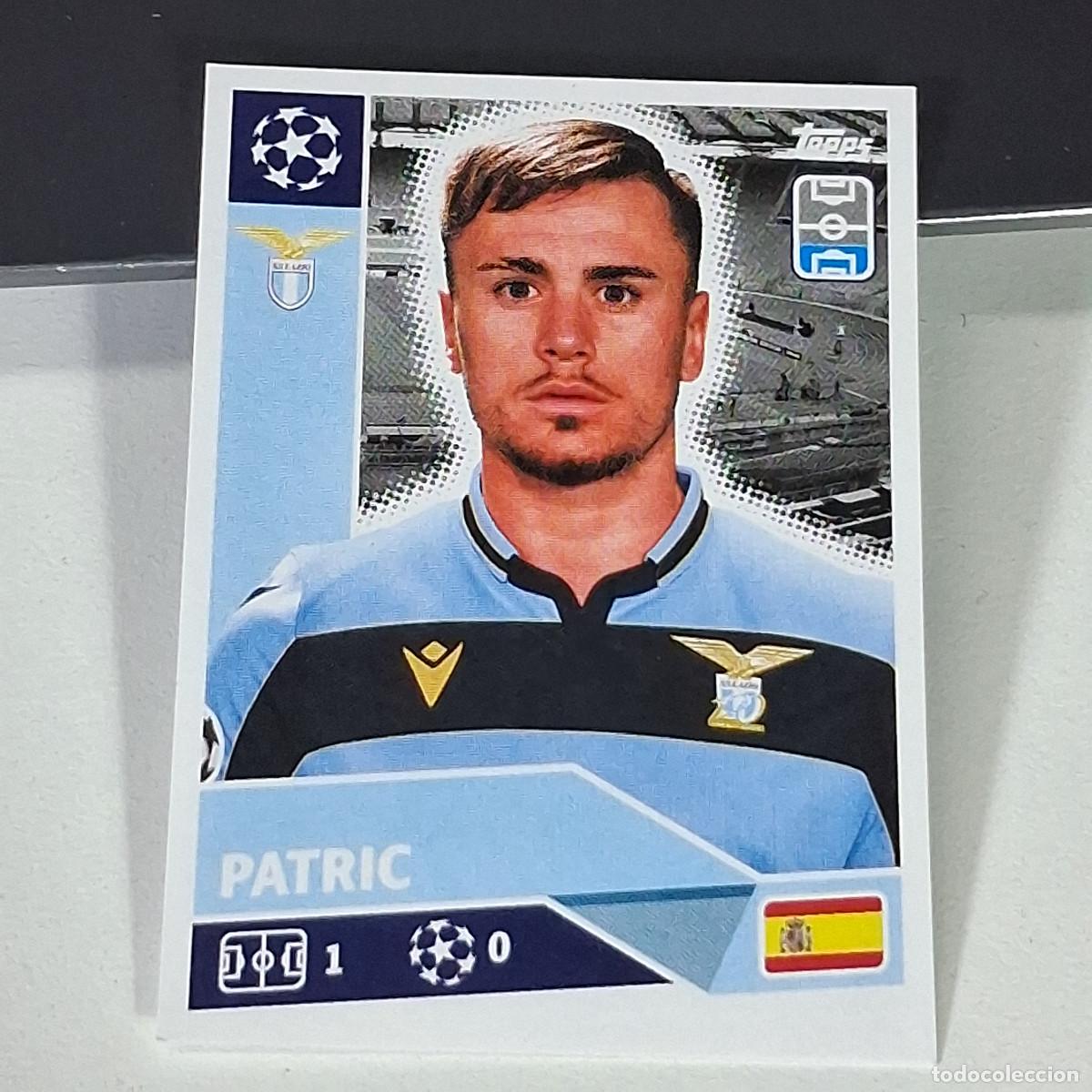 Cromos de f&uacute;tbol: A41 LAZ4 LAZ 4 LAZIO PATRIC UEFA CHAMPIONS LEAGUE STICKER 2020 2021 20 21 CROMO TOPPS