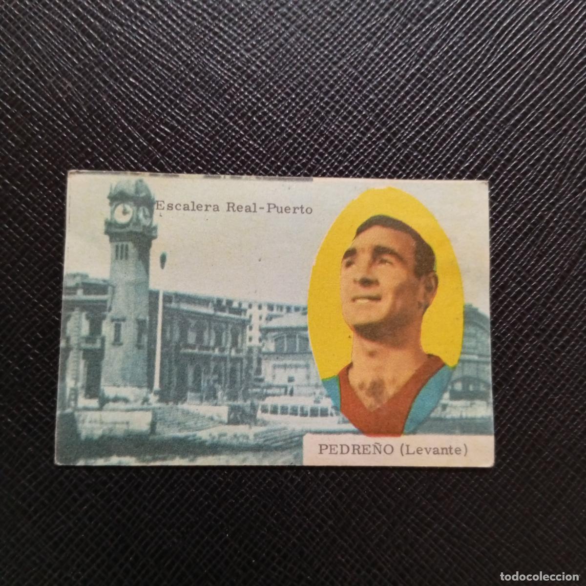Cromos de f&uacute;tbol: PEDRE&Ntilde;O LEVANTE FHER 1963 1964 CROMO FUTBOL 63 64 LIGA - DESPEGADO - A76 PG25