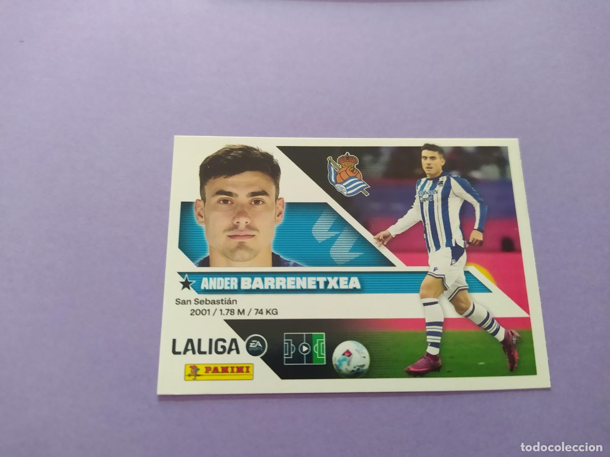 Cromos de f&uacute;tbol: LIGA ESTE 2026 2027 26 27 NUEVO - REAL SOCIEDAD N&ordm; 16 BARRENETXEA