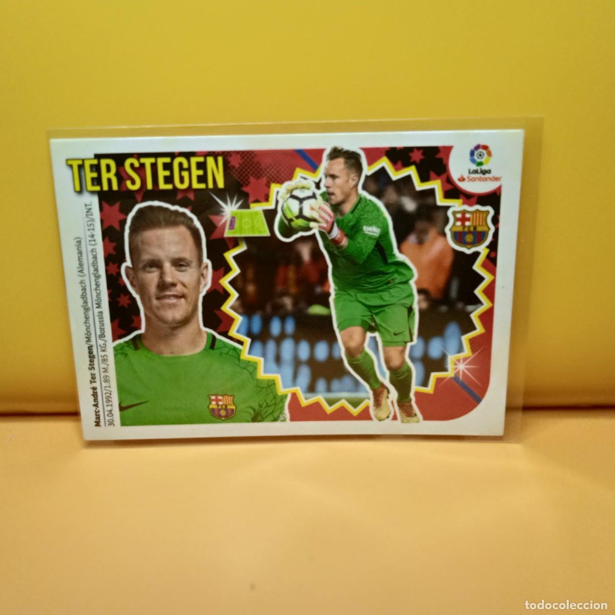 Cromos de f&uacute;tbol: EDICIONES ESTE 2018 2019 18 19 F.C BARCELONA TER STEGEN 1