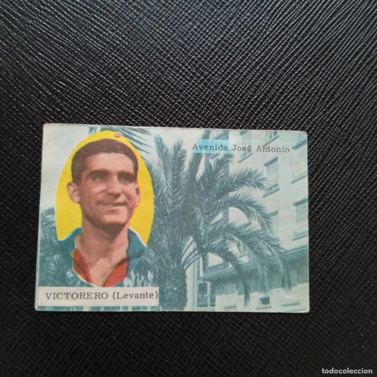 Cromos de f&uacute;tbol: VICTORERO LEVANTE FHER 1963 1964 CROMO FUTBOL 63 64 LIGA - DESPEGADO - A76 PG39