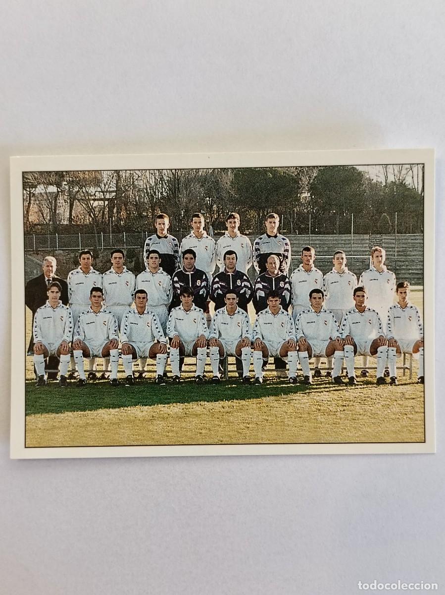 Cromos de f&uacute;tbol: #282 EQUIPO REAL MADRID JUVENIL B 1995/1996 COLECCION REAL MADRID 95/96 PANINI