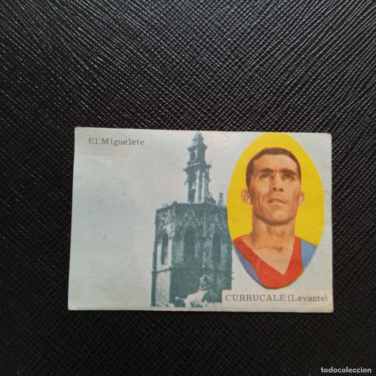 Cromos de f&uacute;tbol: CURRUCALE LEVANTE FHER 1963 1964 CROMO FUTBOL 63 64 LIGA - DESPEGADO - A76 PG44