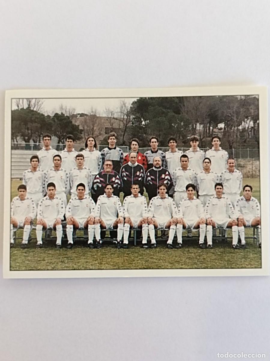 Cromos de f&uacute;tbol: #284 EQUIPO REAL MADRID CADETE A 1995/1996 COLECCION REAL MADRID 95/96 PANINI