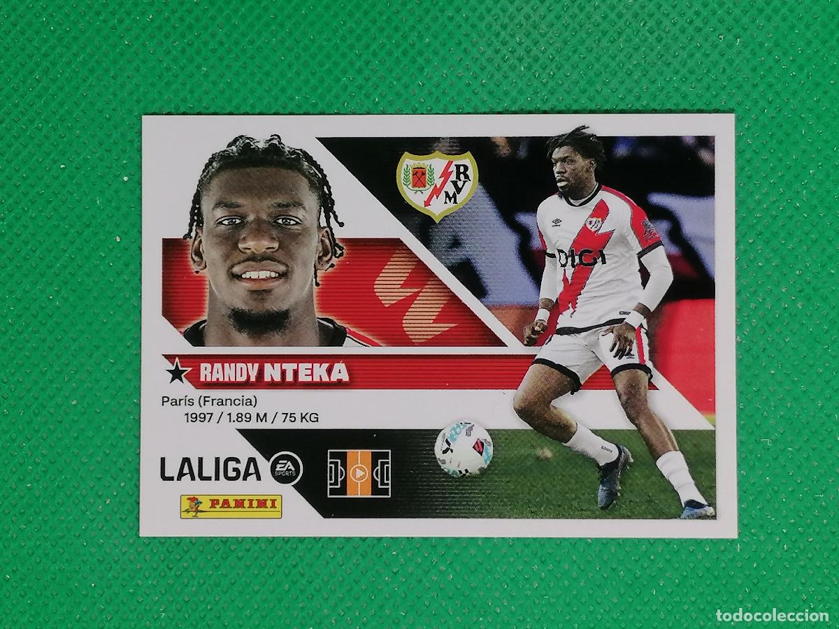 Cromos de f&uacute;tbol: 11 B 11B NTEKA RAYO VALLECANO ⚽ PANINI LIGA ESTE 26 27 2026 2027 ⚽