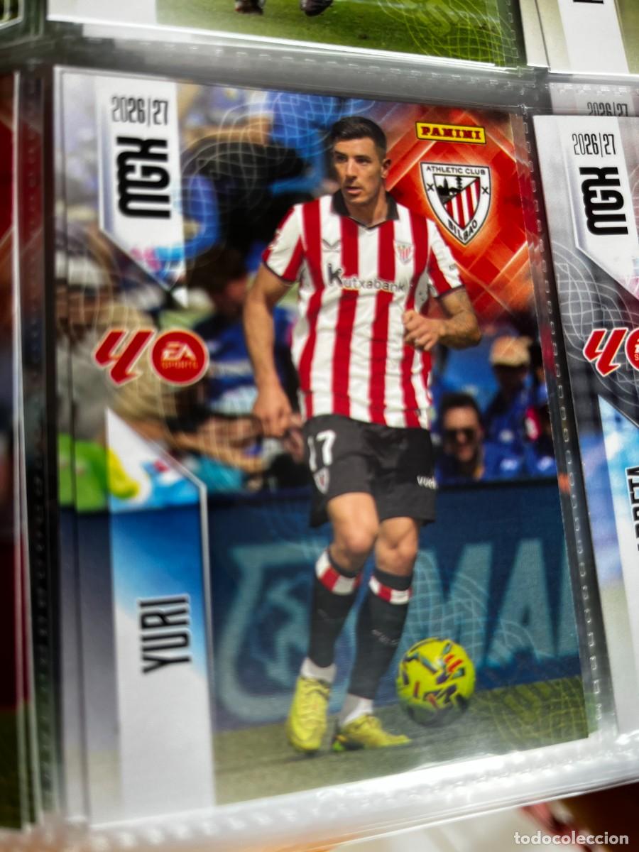 Cromos de f&uacute;tbol: MEGACRACKS MGK 2026 2027 26 27 PANINI N&ordm; 44 YURI ATHLETIC BILBAO