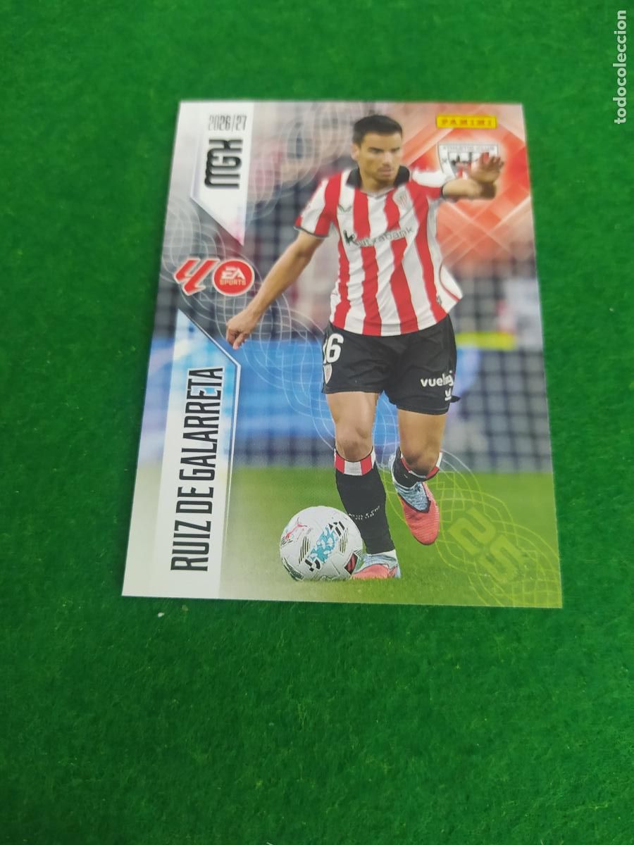 Cromos de f&uacute;tbol: MEGACRACKS 2026 2027 MGK 26 27 NUEVO - ATHLETIC CLUB DE BILBAO N&ordm; 45 RUIZ DE GALARRETA