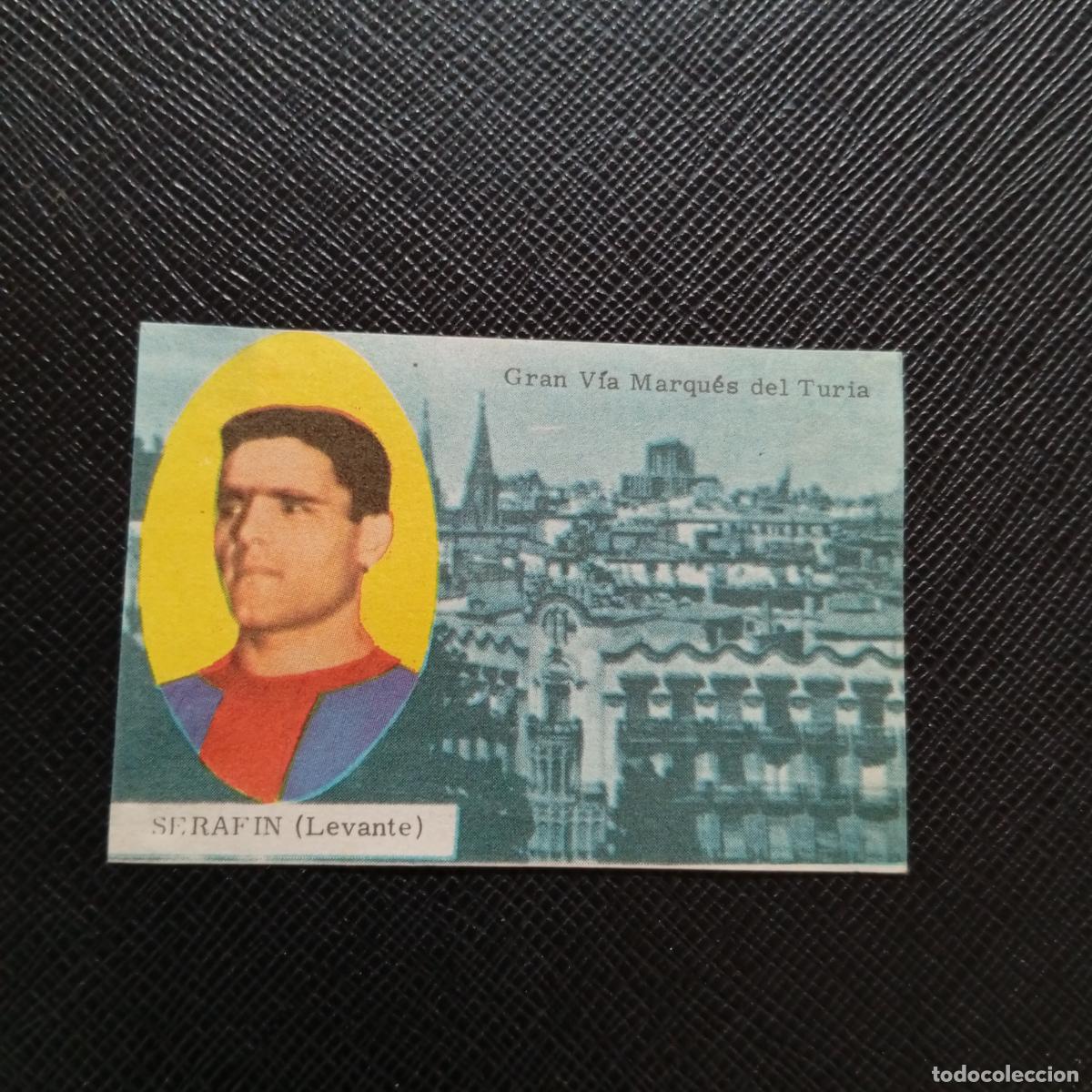 Cromos de f&uacute;tbol: SERAFIN LEVANTE FHER 1963 1964 CROMO FUTBOL 63 64 LIGA - DESPEGADO - A139 PG19