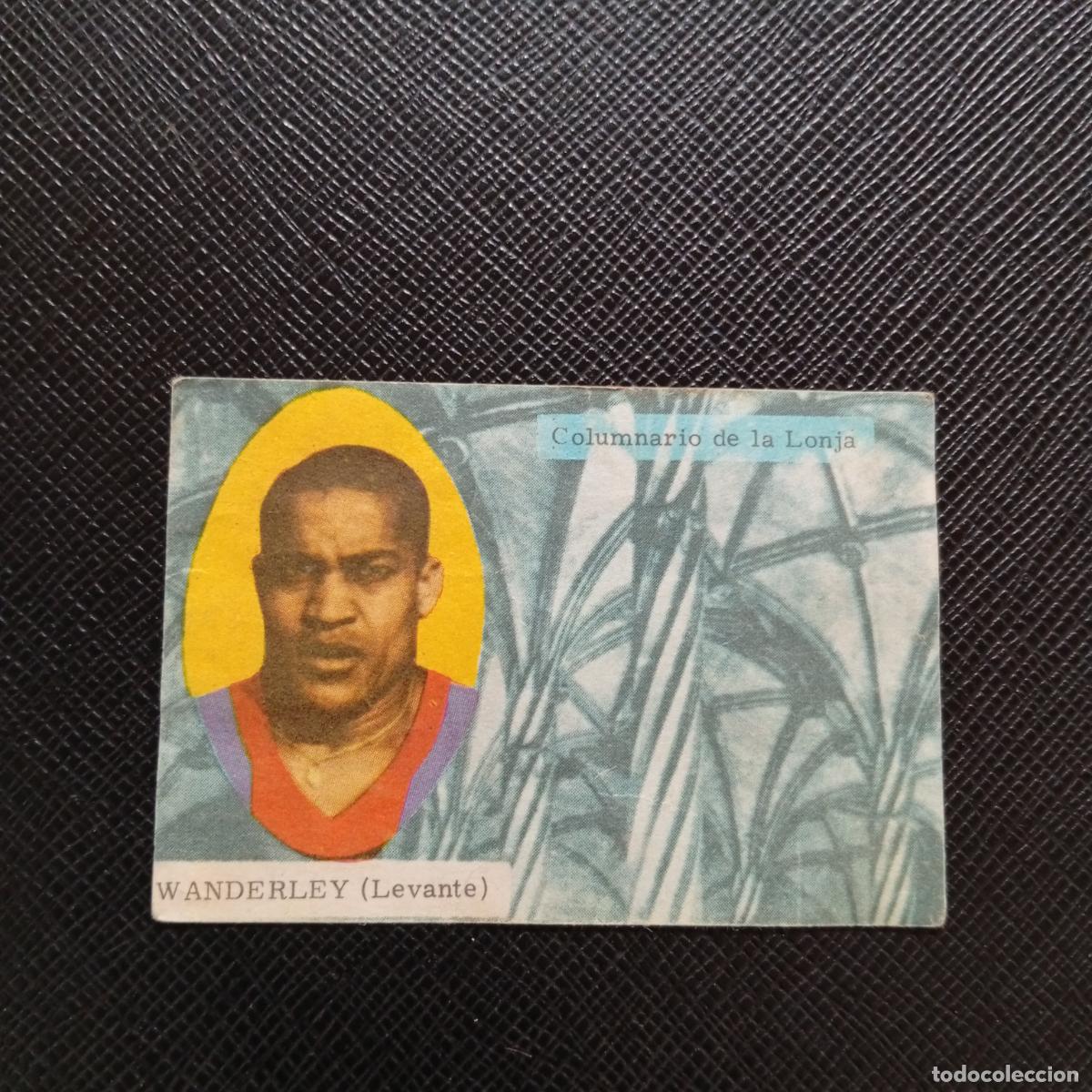 Cromos de f&uacute;tbol: WANDERLEY LEVANTE FHER 1963 1964 CROMO FUTBOL 63 64 LIGA - DESPEGADO - A139 PG64