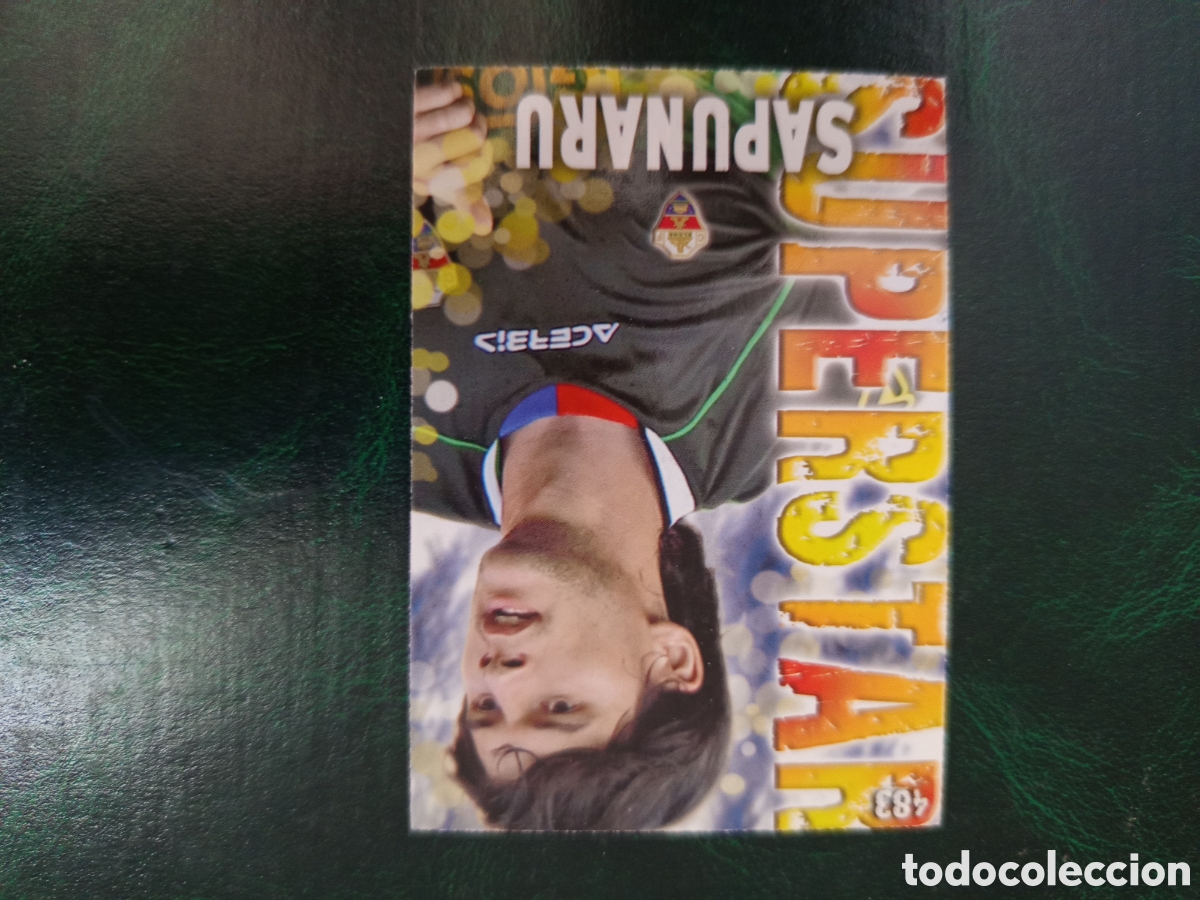 Cromos de f&uacute;tbol: ❇️ CROMO ⚽ SAPUNARU ELCHE 483 SUPERSTAR FICHAS LIGA QUIZ GAME 2014 13 14 2013 2014 MUNDICROMO ❇️