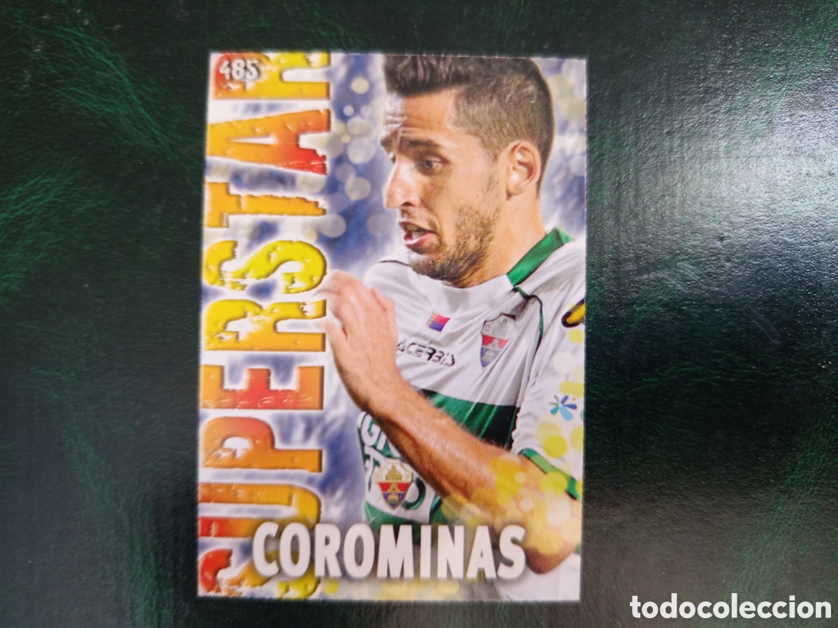 Figurine di Calcio: ❇️ CROMO ⚽ COROMINAS ELCHE 485 SUPERSTAR FICHAS LIGA QUIZ GAME 2014 13 14 2013 2014 MUNDICROMO ❇️