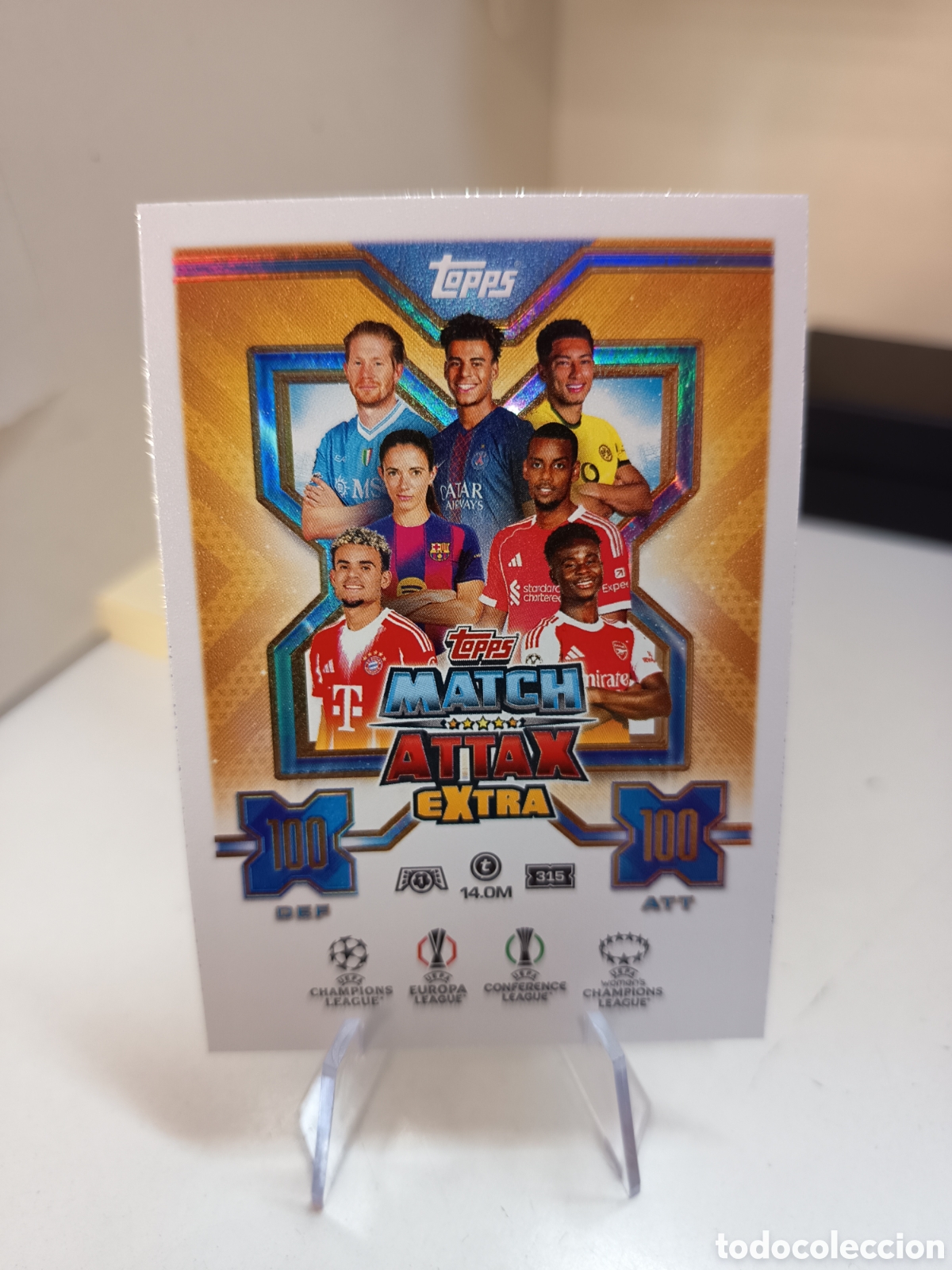 Cromos de f&uacute;tbol: 315 MATCH ATTAX EXTRA 2025 2026