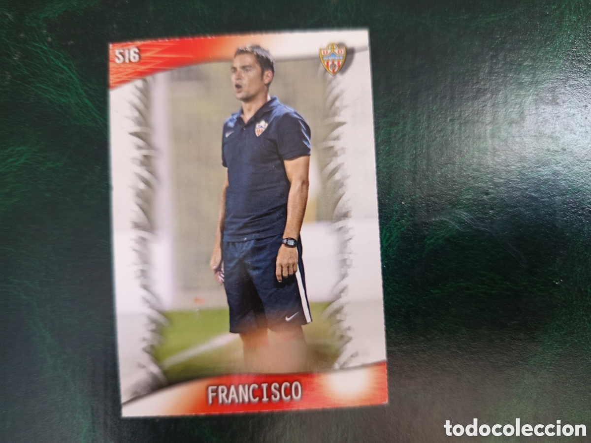 Figurine di Calcio: ❇️ CROMO ⚽ FRANCISCO ALMER&Iacute;A 516 FICHAS LIGA QUIZ GAME 2014 13 14 2013 2014 MUNDICROMO ❇️