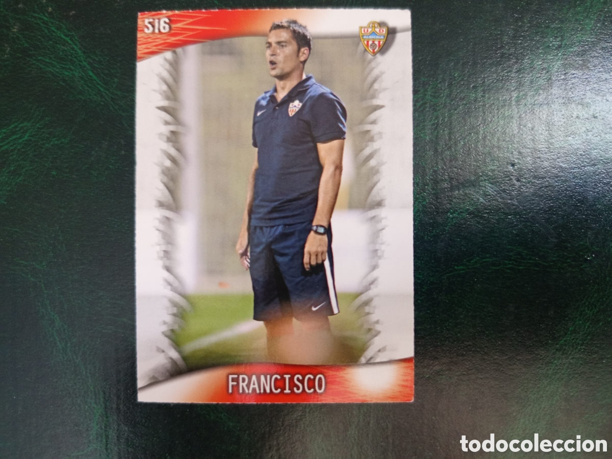 Figurine di Calcio: ❇️ CROMO ⚽ FRANCISCO ALMER&Iacute;A 516 FICHAS LIGA QUIZ GAME 2014 13 14 2013 2014 MUNDICROMO ❇️