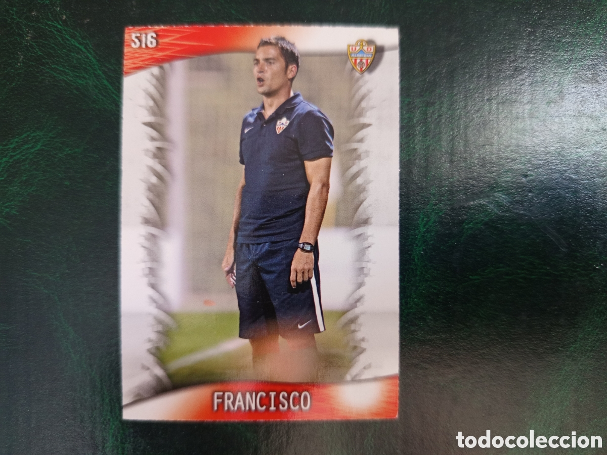 Figurine di Calcio: ❇️ CROMO ⚽ FRANCISCO ALMER&Iacute;A 516 FICHAS LIGA QUIZ GAME 2014 13 14 2013 2014 MUNDICROMO ❇️