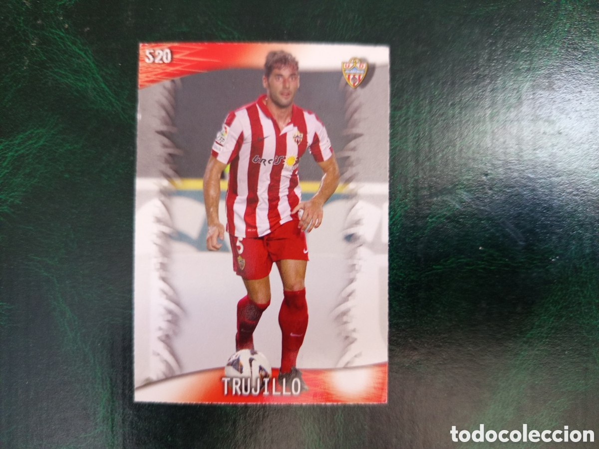 Cromos de Futebol: ❇️ CROMO ⚽ TRUJILLO ALMER&Iacute;A 520 FICHAS LIGA QUIZ GAME 2014 13 14 2013 2014 MUNDICROMO ❇️
