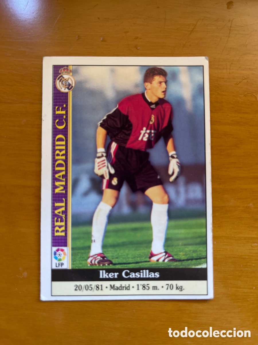 Football Stickers: Iker Casillas Mundicroml 98/99