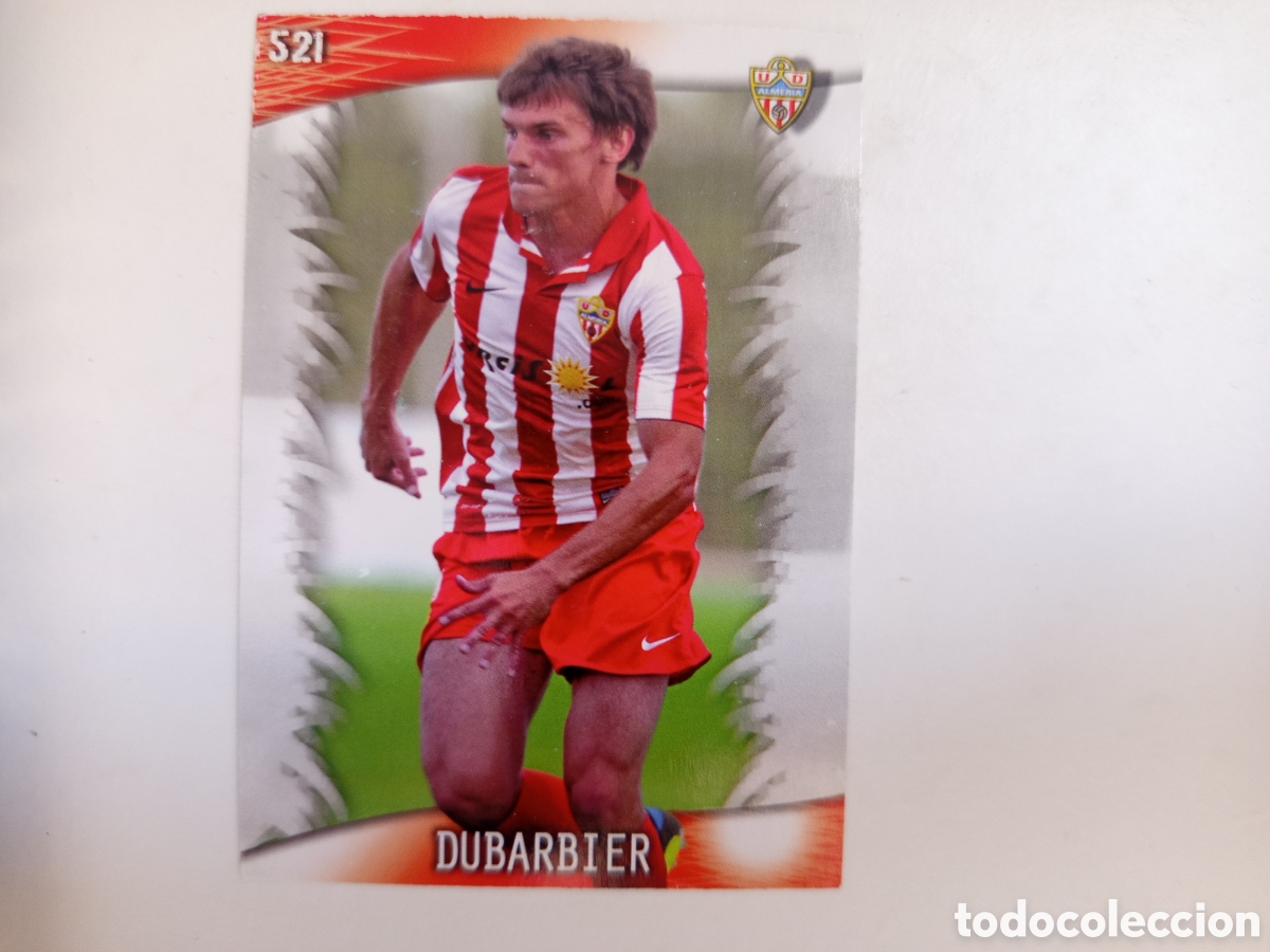 Cromos de Futebol: ❇️ CROMO ⚽ DUBARBIER ALMER&Iacute;A 521 FICHAS LIGA QUIZ GAME 2014 13 14 2013 2014 MUNDICROMO ❇️