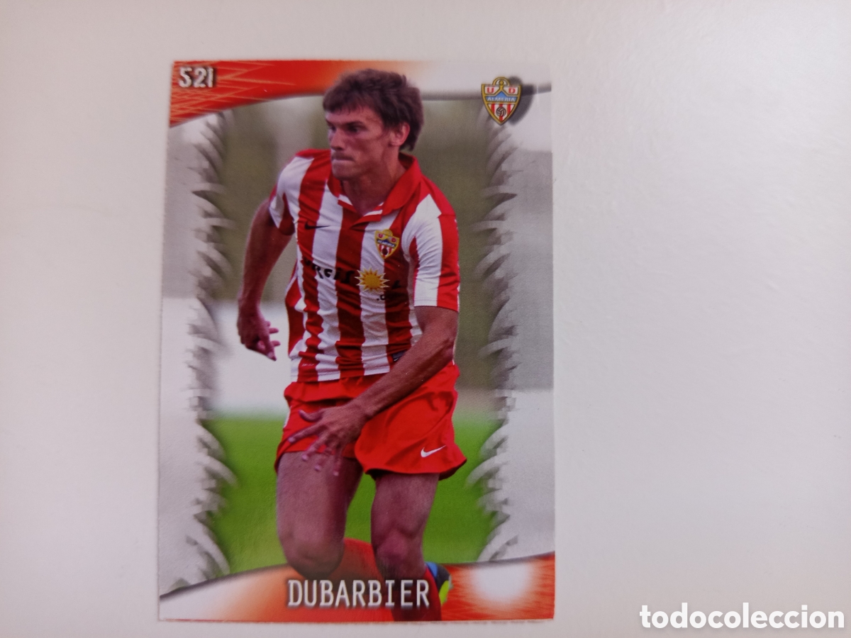 Cromos de Futebol: ❇️ CROMO ⚽ DUBARBIER ALMER&Iacute;A 521 FICHAS LIGA QUIZ GAME 2014 13 14 2013 2014 MUNDICROMO ❇️