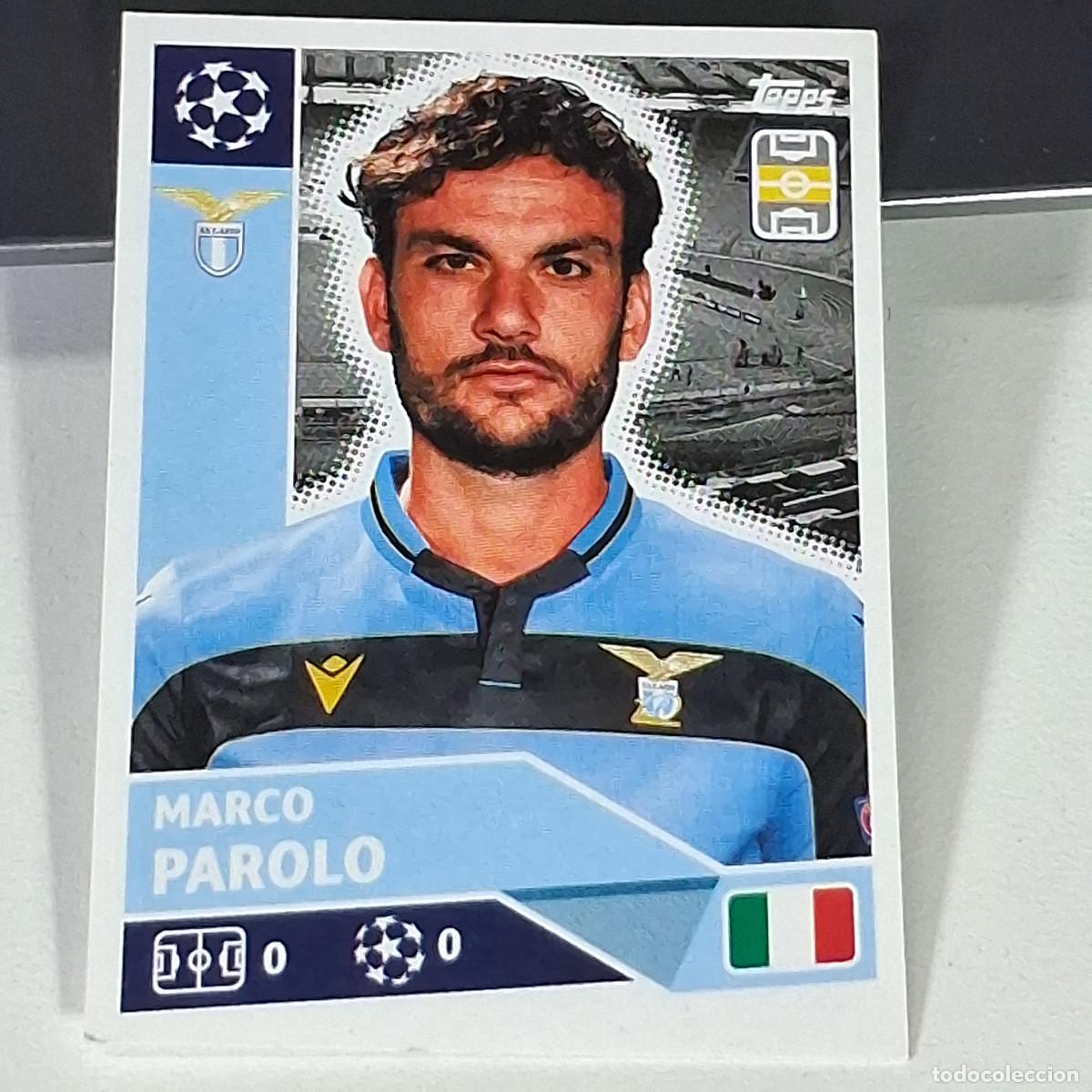 Cromos de f&uacute;tbol: A41 LAZ8 LAZ 8 MARCO PAROLO LAZIO UEFA CHAMPIONS LEAGUE STICKER 2020 2021 20 21 CROMO TOPPS