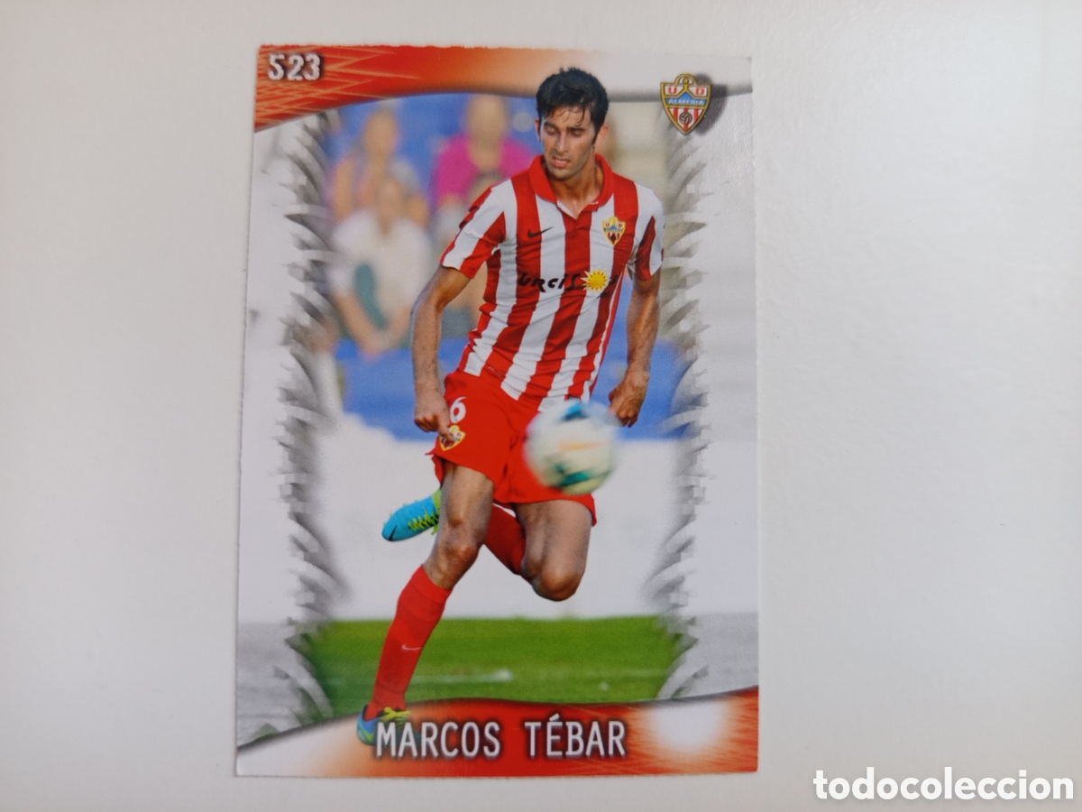 Cromos de Futebol: ❇️ CROMO ⚽ MARCOS T&Eacute;BAR ALMER&Iacute;A 523 FICHAS LIGA QUIZ GAME 2014 13 14 2013 2014 MUNDICROMO ❇️