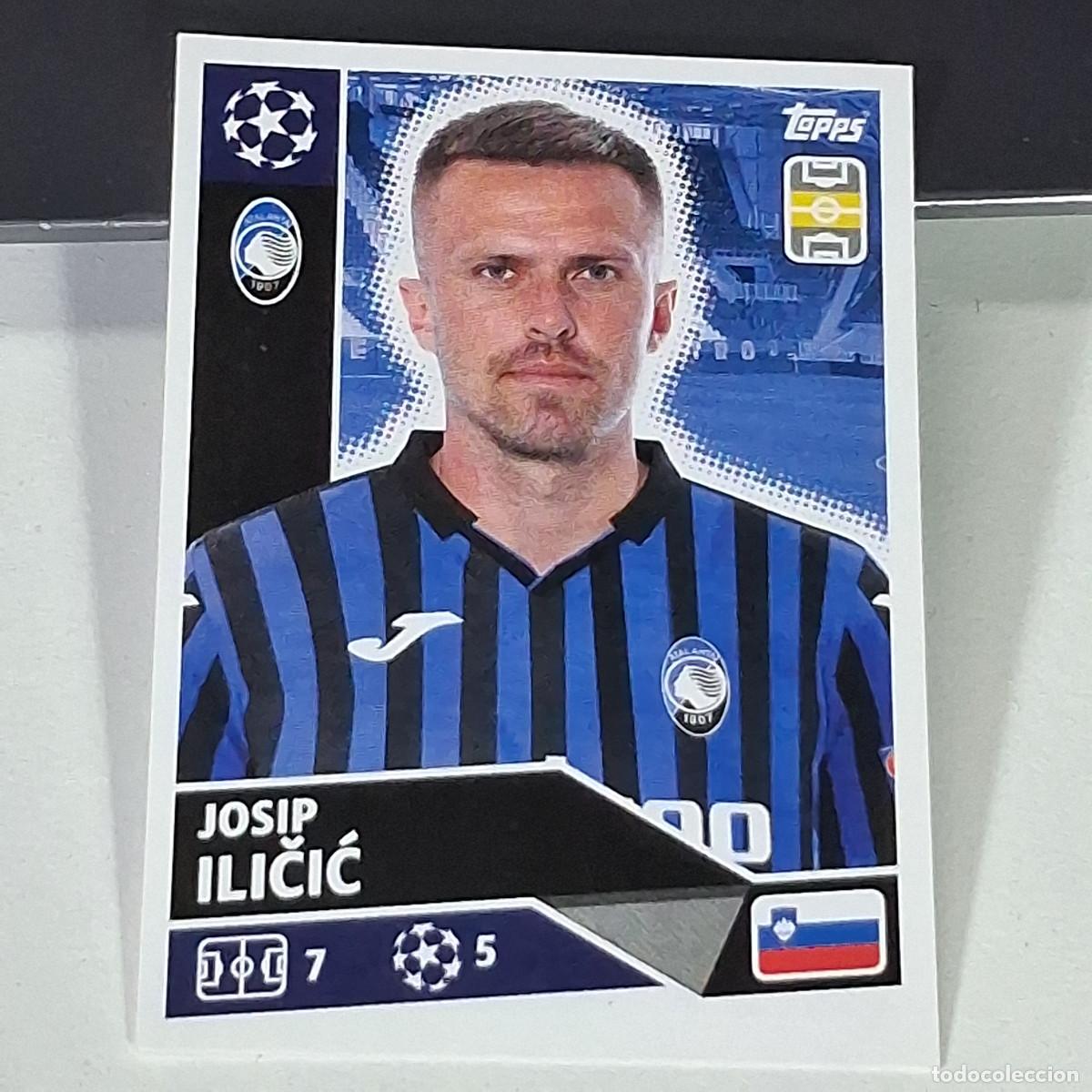 Fu&szlig;ball-Sticker: A41 ATA14 ATA 14 ILICIC ATALANTA UEFA CHAMPIONS LEAGUE STICKER 2020 2021 20 21 CROMO TOPPS