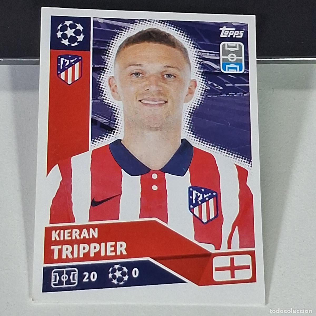 Fu&szlig;ball-Sticker: A41 ATM 4 ATM4 TRIPPIER ATLETICO DE MADRID UEFA CHAMPIONS LEAGUE STICKER 2020 2021 20 21 CROMO TOPPS