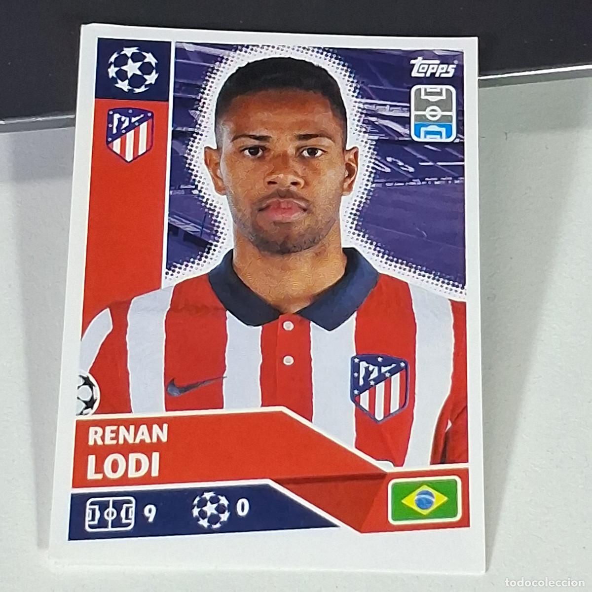 Cromos de f&uacute;tbol: A41 ATM07 ATM7 LODI ATLETICO DE MADRID UEFA CHAMPIONS LEAGUE STICKER 2020 2021 20 21 CROMO TOPPS