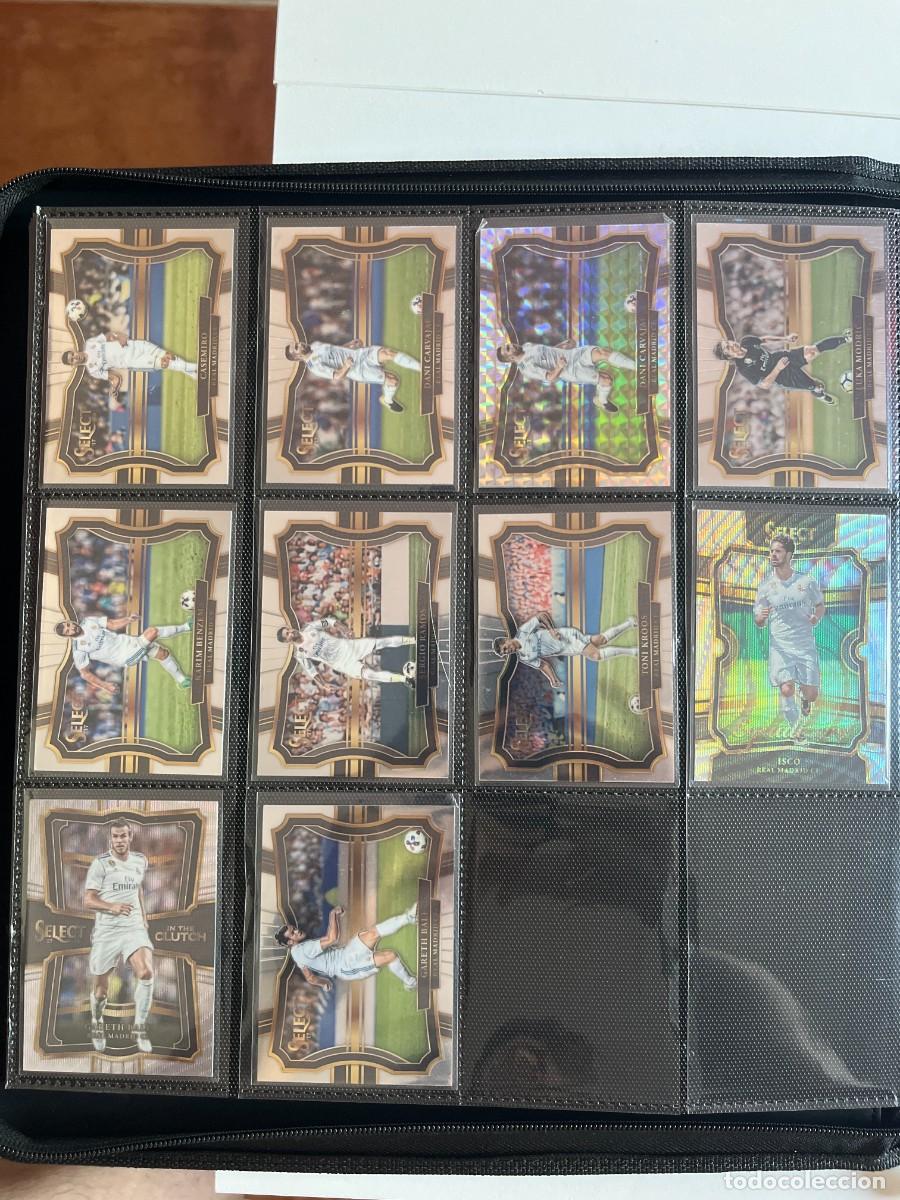 Football Stickers: REAL MADRID Lote 11 Cartas 2017-18 Panini Select - Memorabilia Cristiano/Modric, Silver, Inserts
