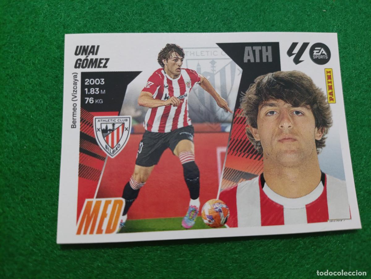 Fu&szlig;ball-Sticker: LIGA ESTE 2025 2026 ATL&Eacute;TICO DE BILBAO N&ordm; 14 UNAI G&Oacute;MEZ