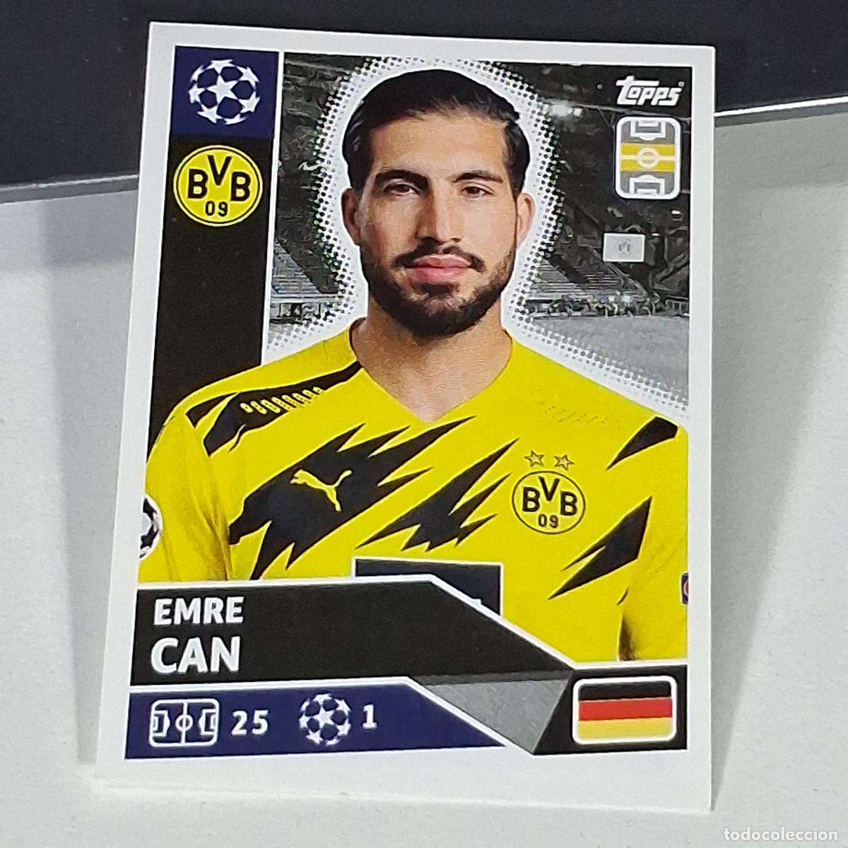 Cartes &agrave; collectionner de Football: A41 DOR11 DOR 11 EMRE CAN BORUSSIA DORTMUND UEFA CHAMPIONS LEAGUE STICKER 2020 2021 20 21 TOPPS