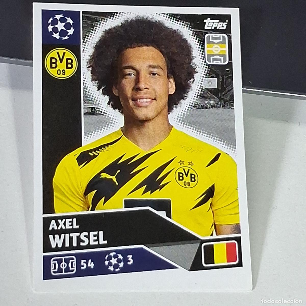Cartes &agrave; collectionner de Football: A41 DOR10 DOR 10 AXEL WITSEL BORUSSIA DORTMUND UEFA CHAMPIONS LEAGUE STICKER 2020 2021 20 21 TOPPS
