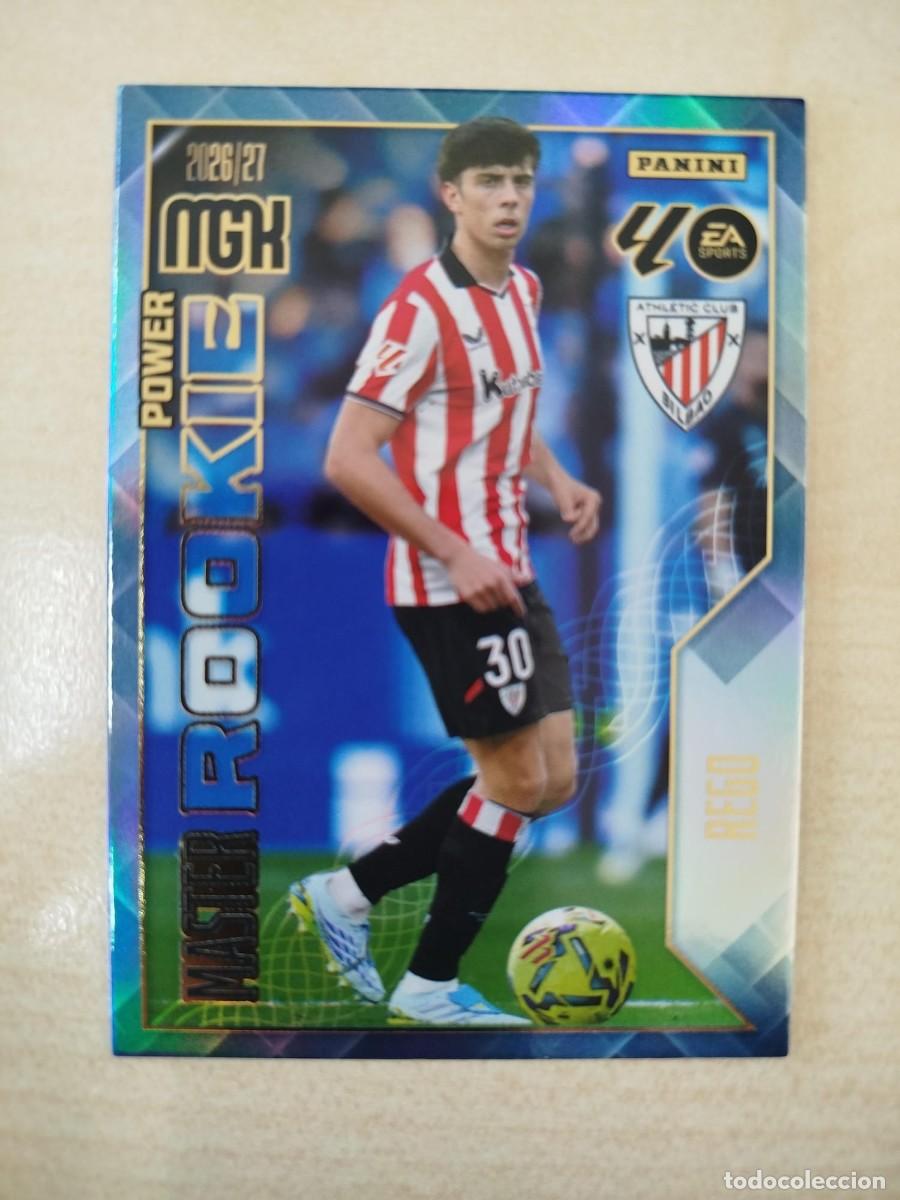 Cartes &agrave; collectionner de Football: #418P REGO ATHLETIC BILBAO 26 27 PANINI MEGACRACKS MASTER ROOKIE POWER BOX PREMIUM 25 ANIVERSARIO
