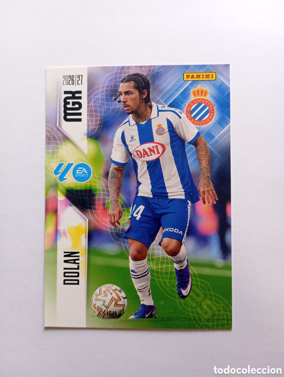 Cromos de f&uacute;tbol: 176 DOLAN PANINI MEGACRACKS 26 27