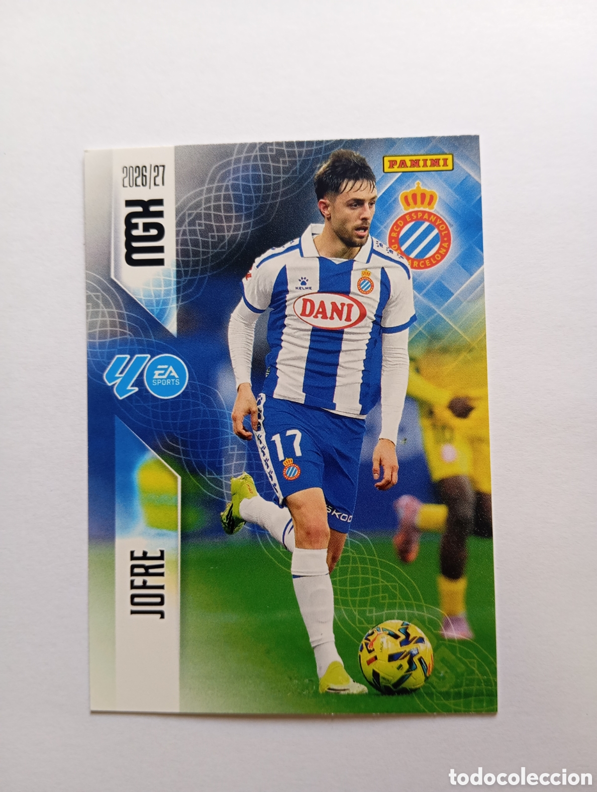 Cromos de f&uacute;tbol: 175 JOFRE PANINI MEGACRACKS 26 27