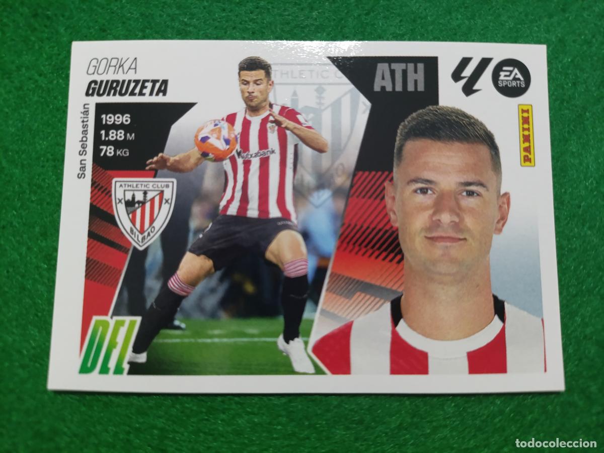 Cromos de f&uacute;tbol: LIGA ESTE 2025 2026 ATL&Eacute;TICO DE BILBAO N&ordm; 19 GURUZETA