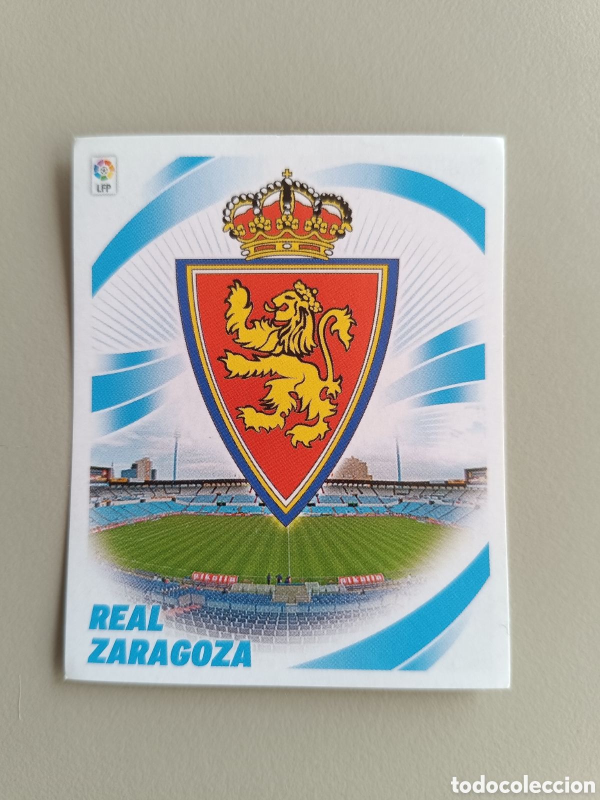 Cromos de f&uacute;tbol: Cromo Liga Este 2012-2013 12-13 Zaragoza escudo