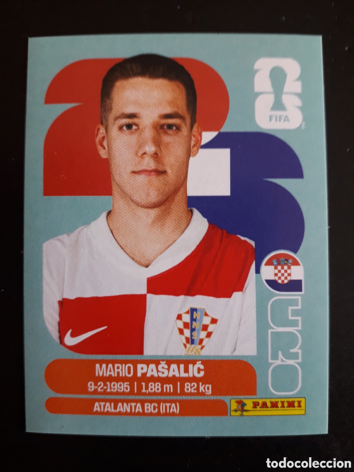 Cromos de f&uacute;tbol: MARIO PA&Scaron;ALIC CROACIA CRO 14 MUNDIAL F&Uacute;TBOL 2026 FIFA WORLD CUP PANINI SIN PEGAR PEDIDO M&Iacute;NIMO 3&euro;